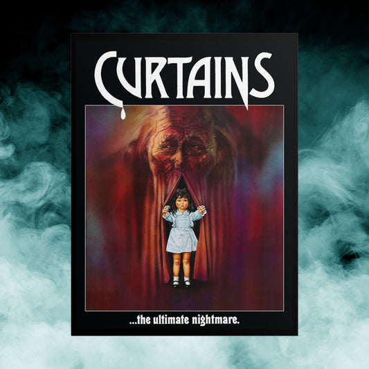 Curtains Horror Movie 18x24 Matte Poster (Merch)