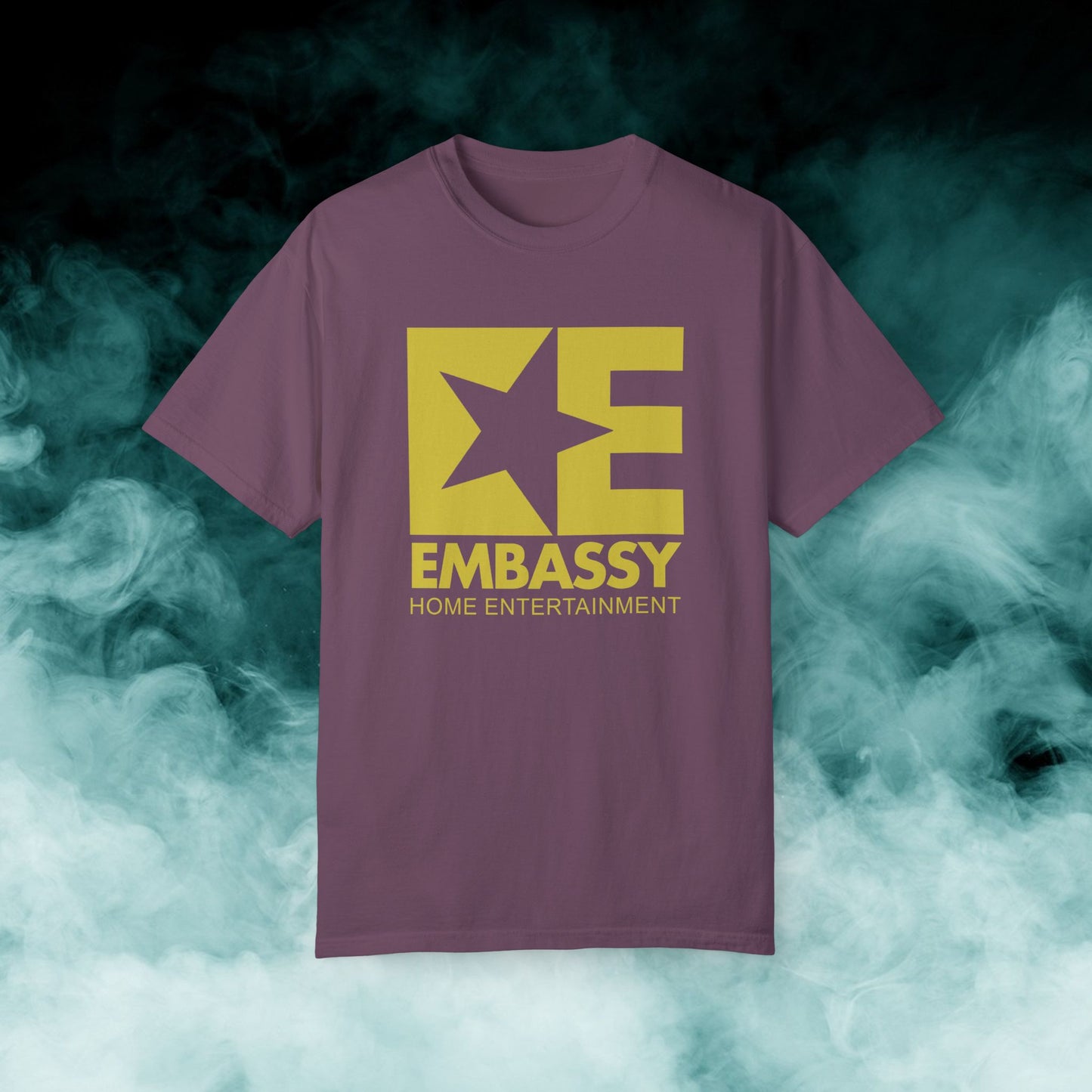Embassy Home Entertainment Logo Horror Movie T-shirt (Merch)