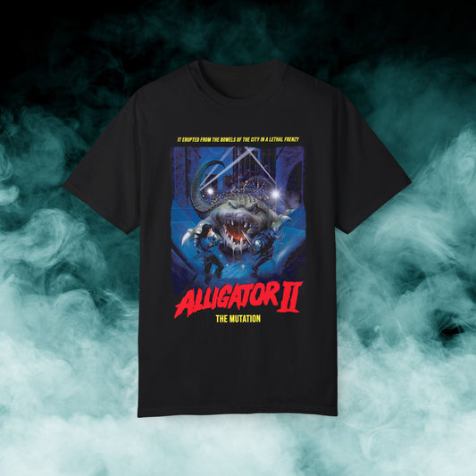 Alligator 2 The Mutation Horror Movie T-shirt (Merch)
