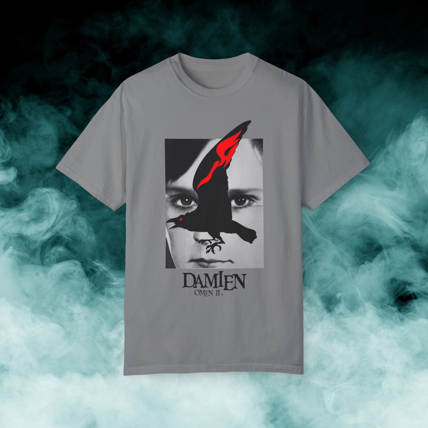 Damien Omen 2 Horror Movie T-shirt (Merch)