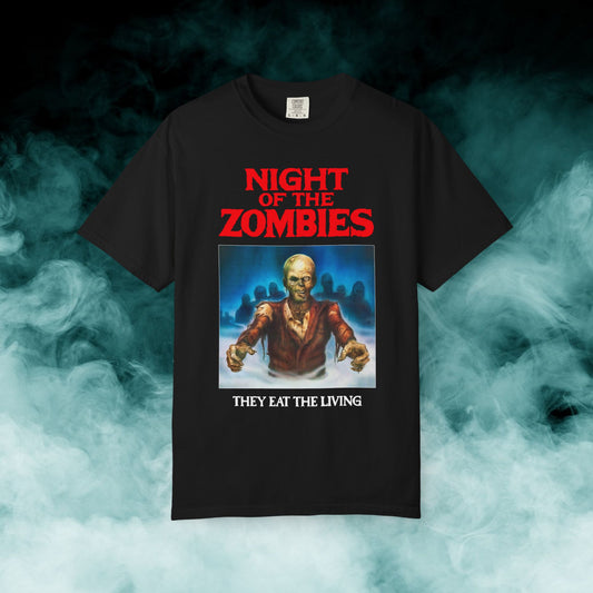 Night of the Zombies Horror Movie T-shirt (Merch)