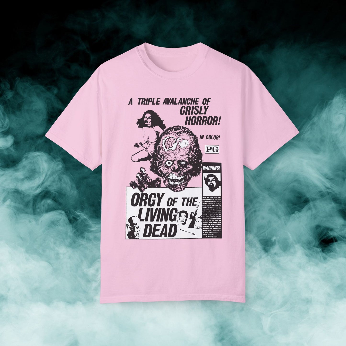 Orgy of the Living Dead Horror Movie T-shirt (Merch)