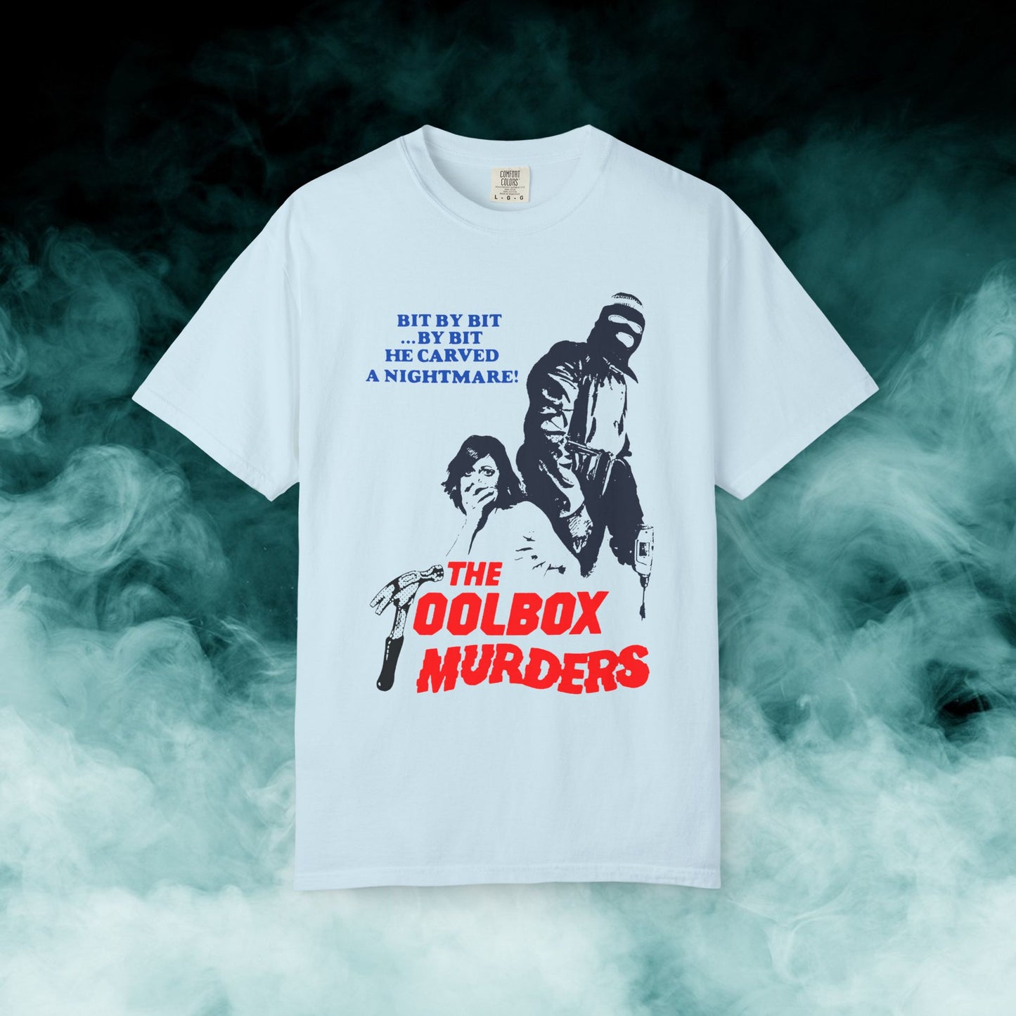 The Toolbox Murders Horror Movie T-shirt (Merch)