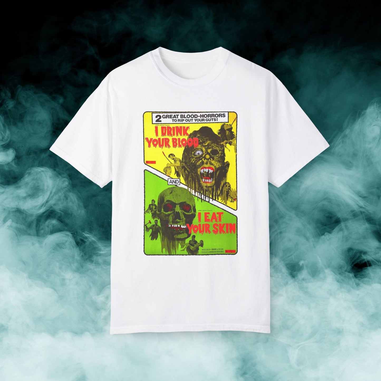I Drink Your Blood I Eat Your Skin Horror Movie T-shirt (Merch)