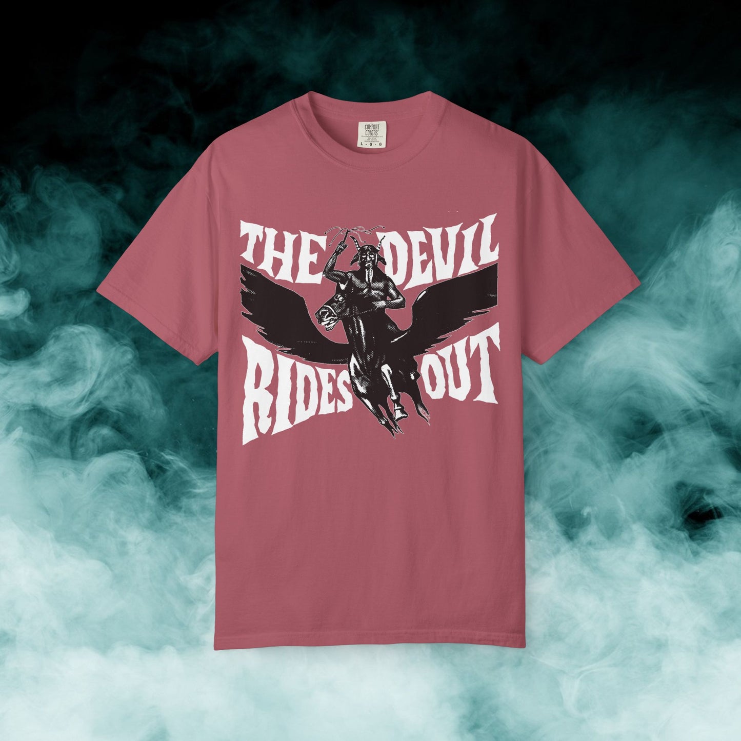 The Devil Rides Out Horror Movie T-shirt (Merch)