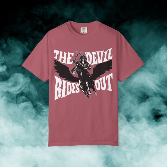 The Devil Rides Out Horror Movie T-shirt (Merch)