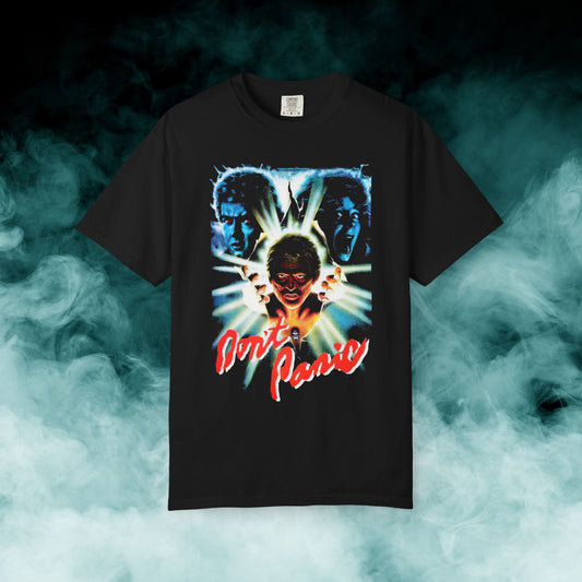 Don't Panic Horror Movie T-shirt