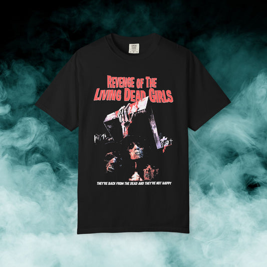 Revenge of the Living Dead Girls Horror Movie T-shirt (Merch)