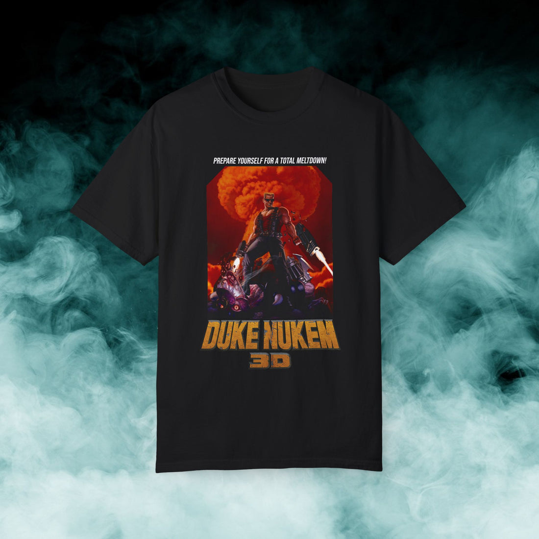 Duke Nukem 3D Video Game T-shirt (Merch) – Iron Fortress Records & Distro