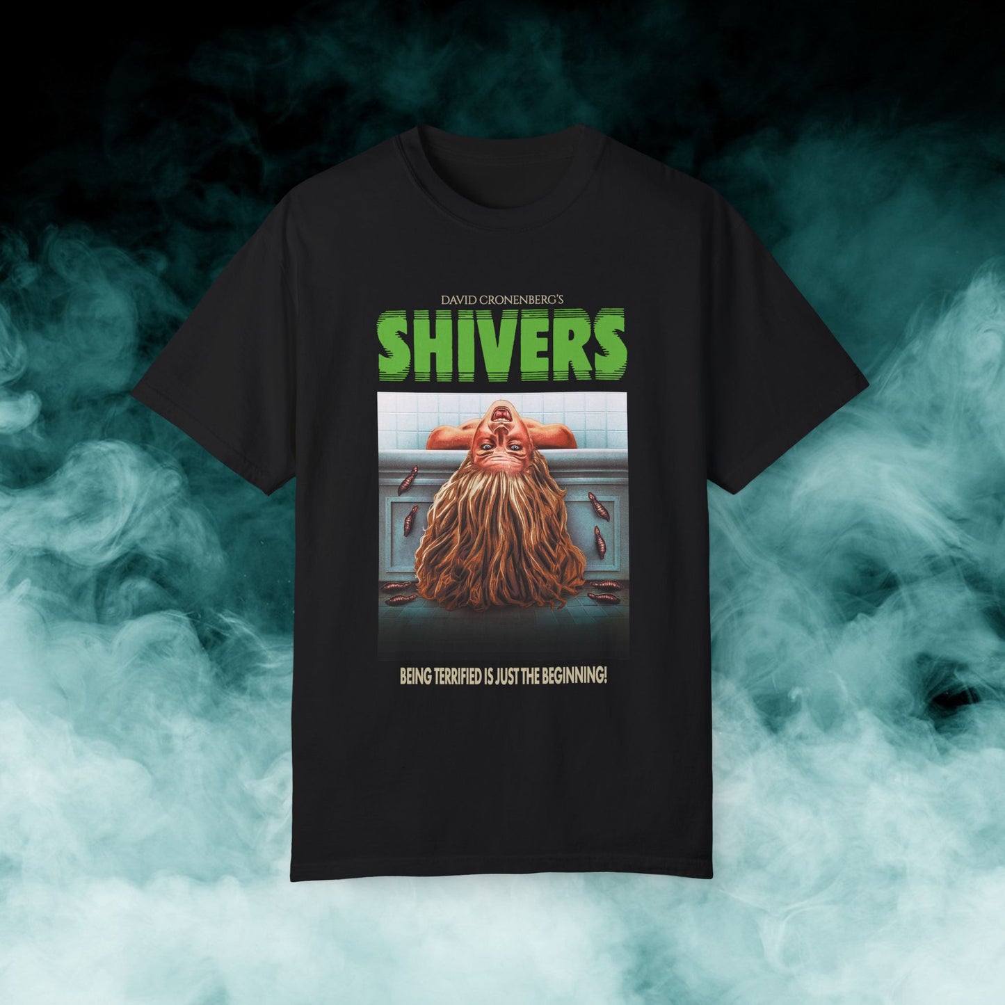 David Cronenberg's Shivers Horror Movie T-shirt (Merch)