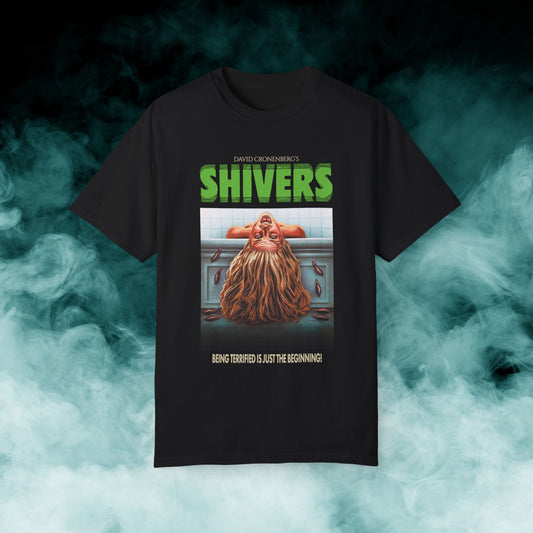 David Cronenberg's Shivers Horror Movie T-shirt (Merch)
