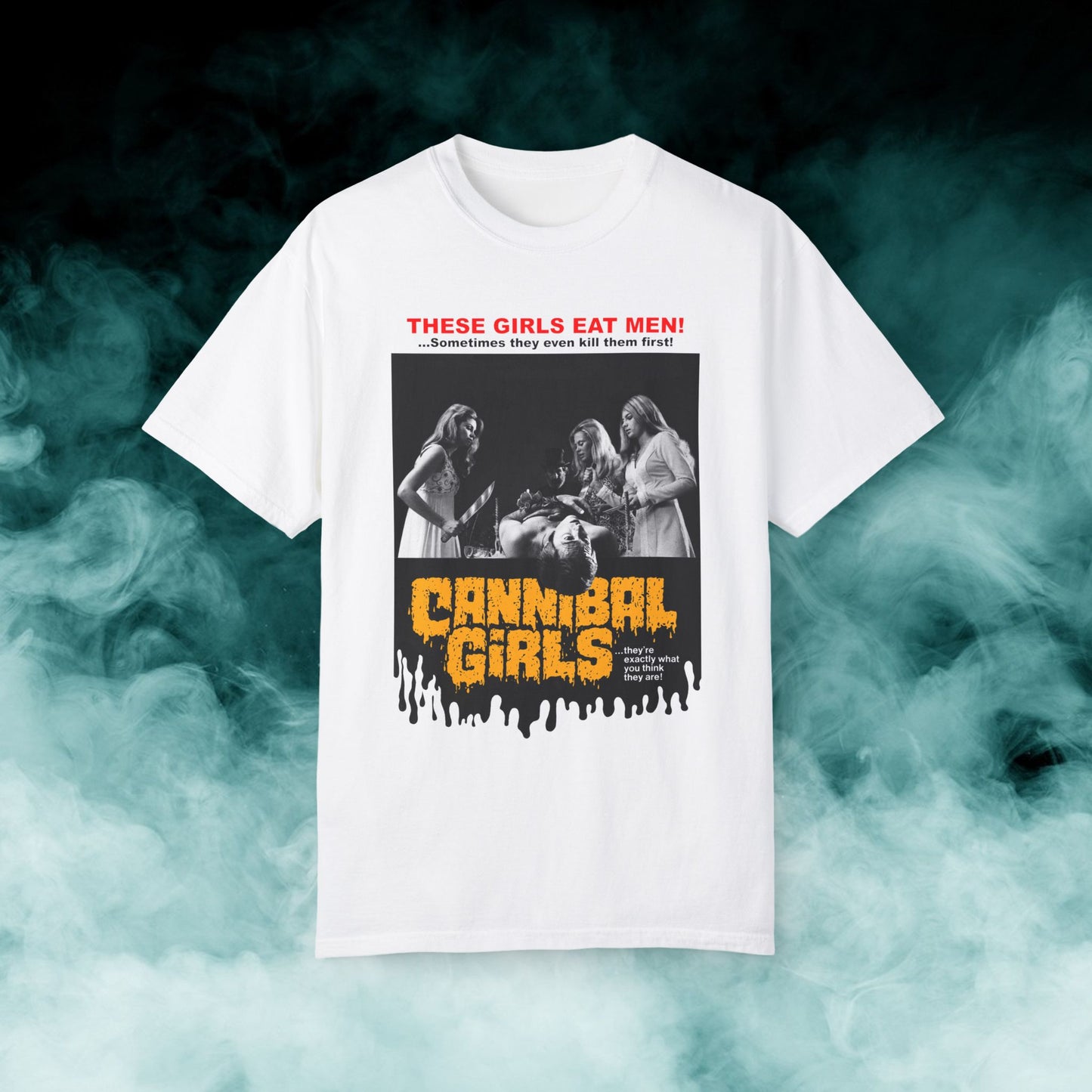 Cannibal Girls Horror Movie T-shirt (Merch)