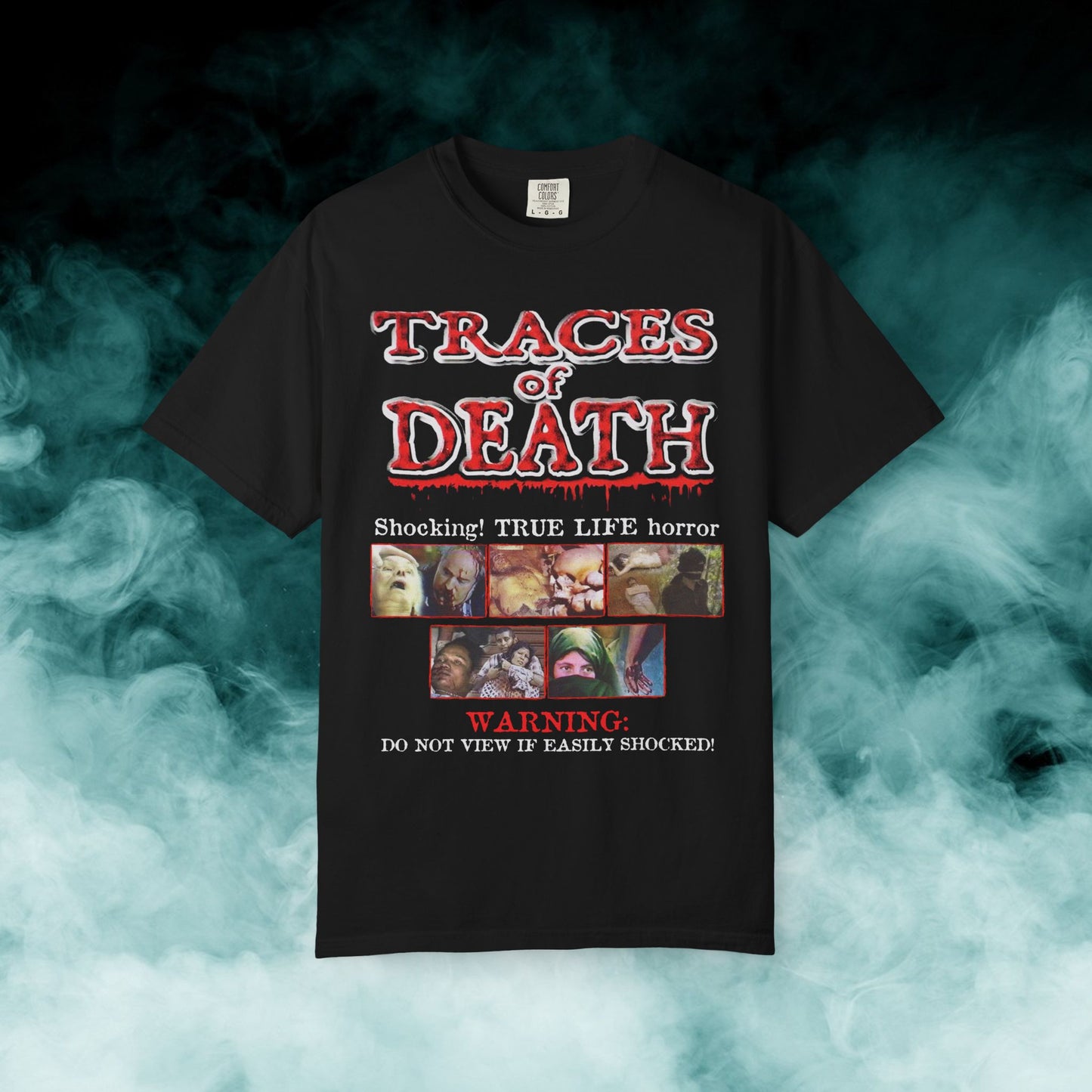 Traces of Death Horror Movie T-shirt (Merch)