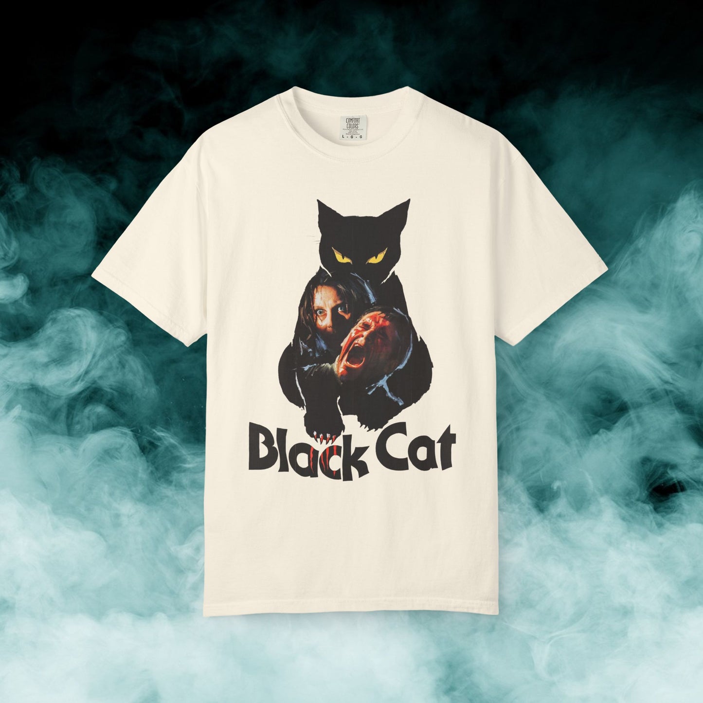 Black Cat Lucio Fulci Horror Movie T-shirt (Merch)