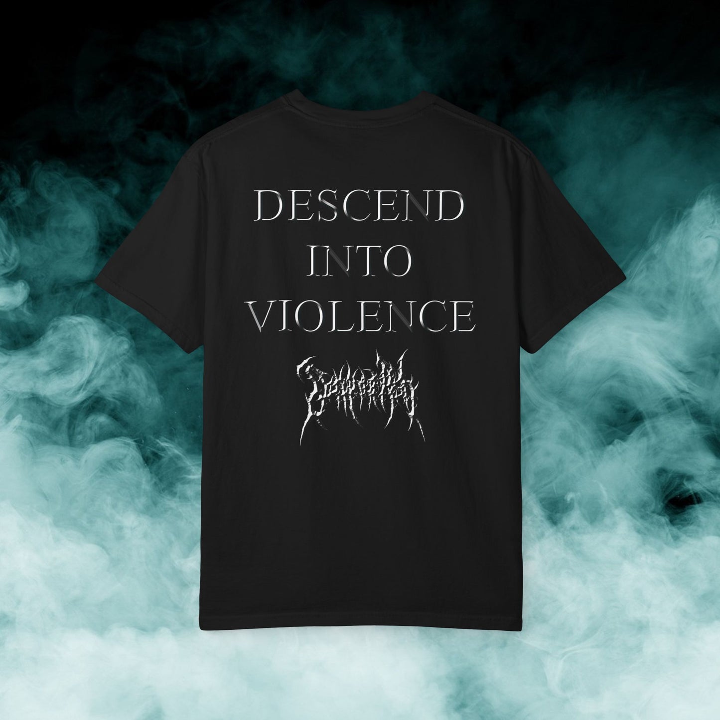 Dawn of Ash "Descend Into Violence" T-shirt (Merch)