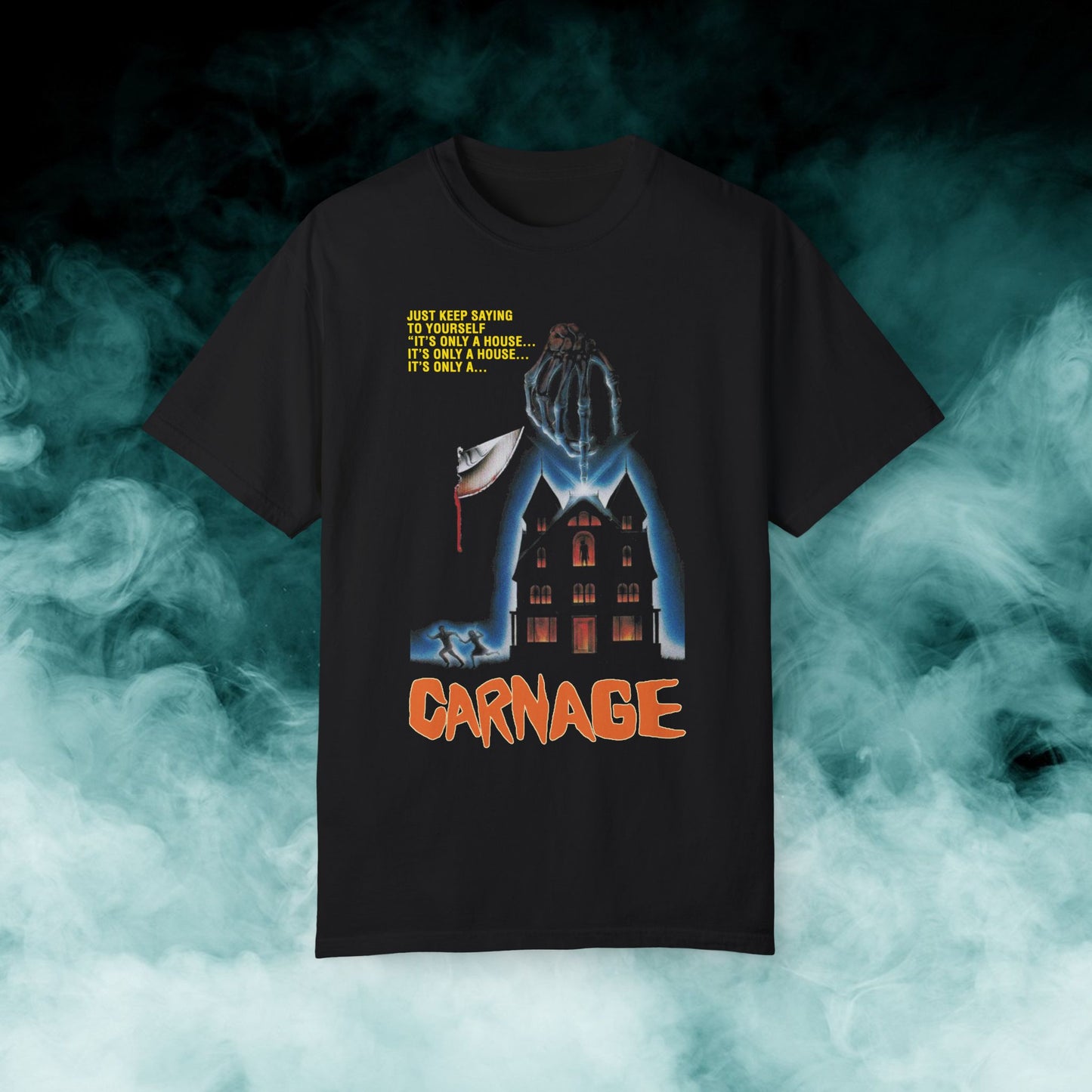 Carnage VHS Horror Movie T-shirt (Merch)