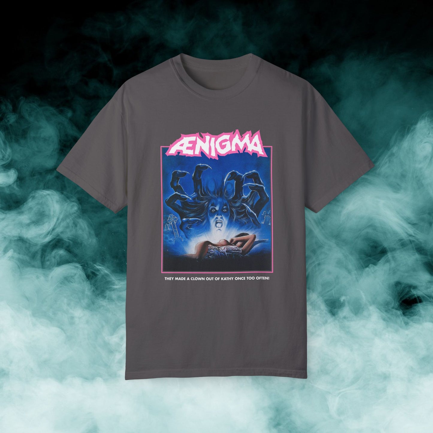 Aenigma Lucio Fulci Horror Movie T-shirt (Merch)