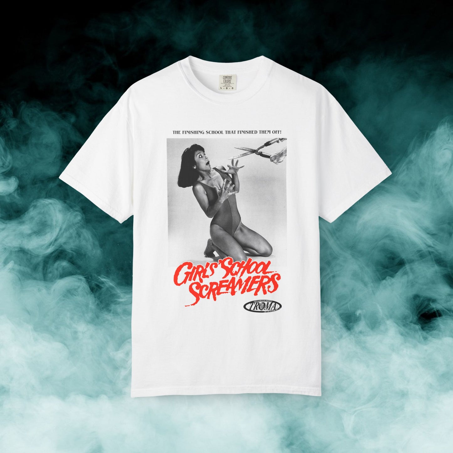 Girls School Screamers Horror Movie T-shirt (Merch)