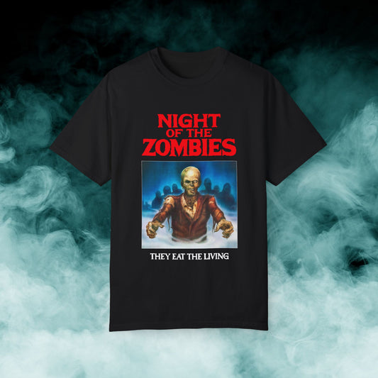 Night of the Zombies Horror Movie T-shirt (Merch)