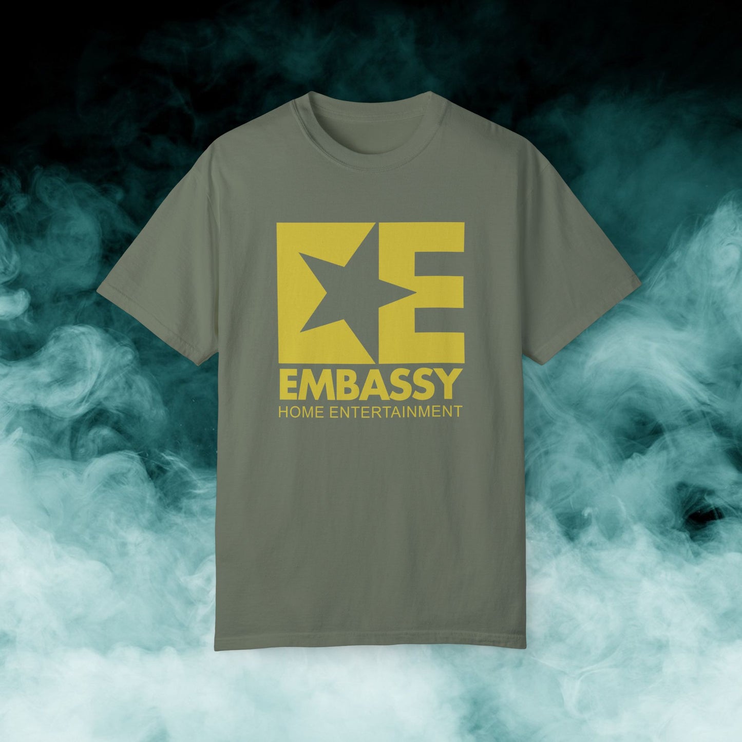 Embassy Home Entertainment Logo Horror Movie T-shirt (Merch)