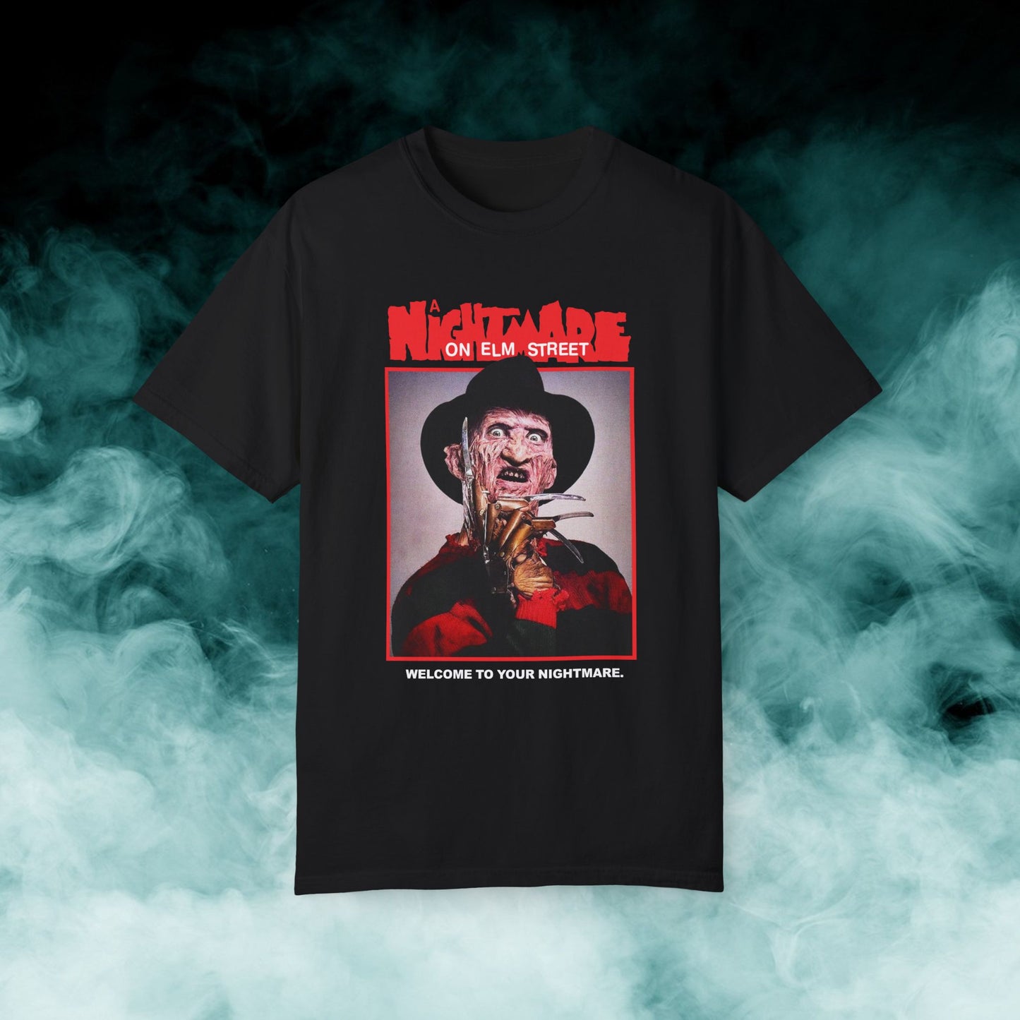 A Nightmare on Elm Street "Zombie Rip" Horror Movie T-shirt (Merch)