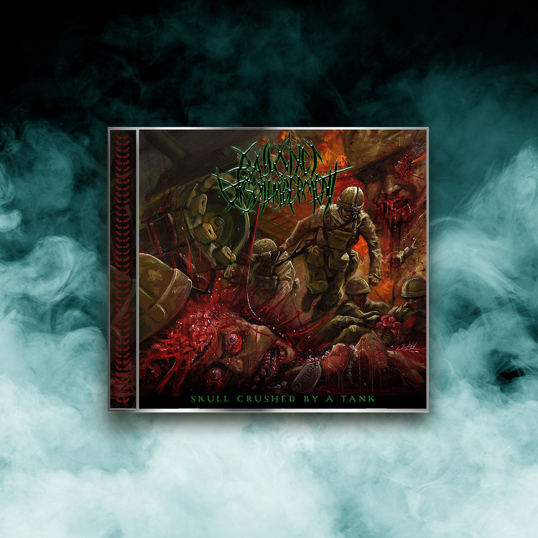Bayonet Dismemberment - Skull Crushed by a Tank (CD)