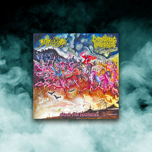 Cadaveric Incubator / Depression - Blood Fire Deathgrind Split (7" Vinyl)