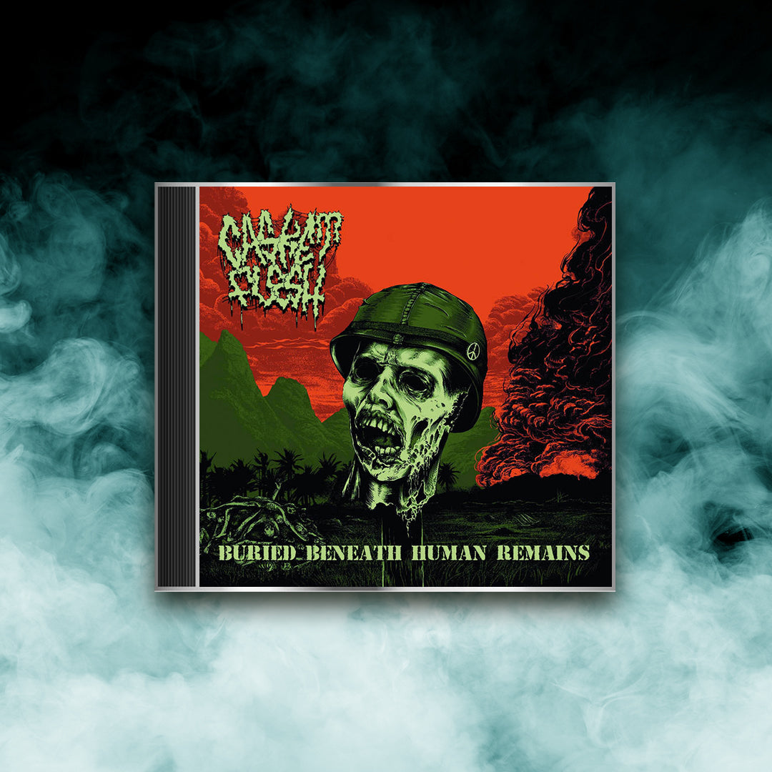 Casket Flesh - Buried Beneath Human Remains (CD)