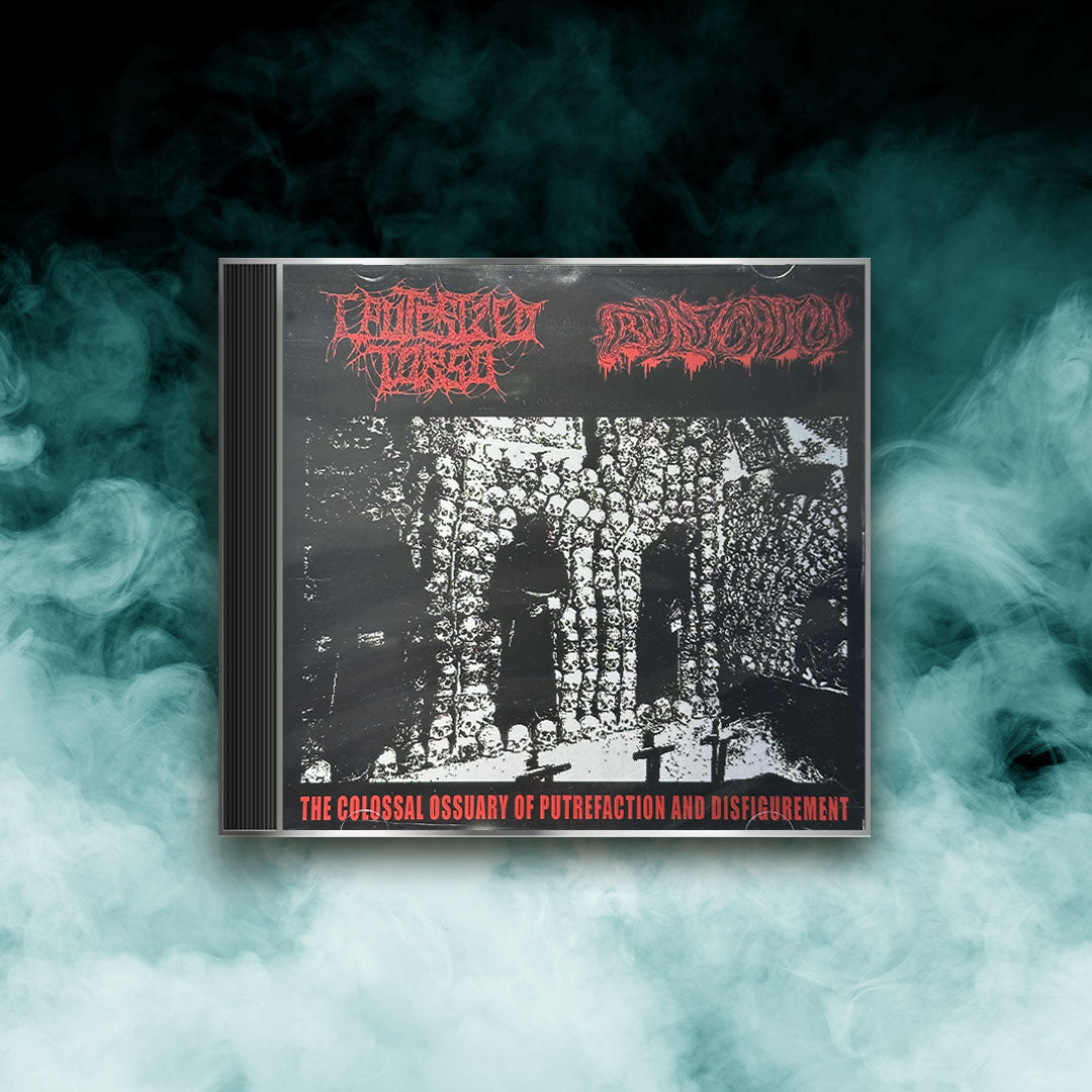 Cauterized Torso / Crucification - The Colossal Ossuary of Putrefaction and Disfigurement (CD)