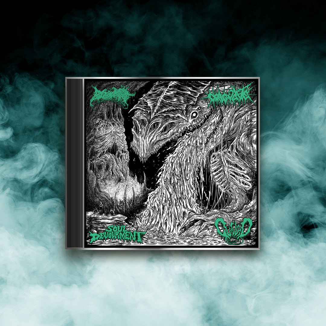 Coagulate, Soul Devourment, Gutvoid & Blood Spore - 4 Way Split (CD)