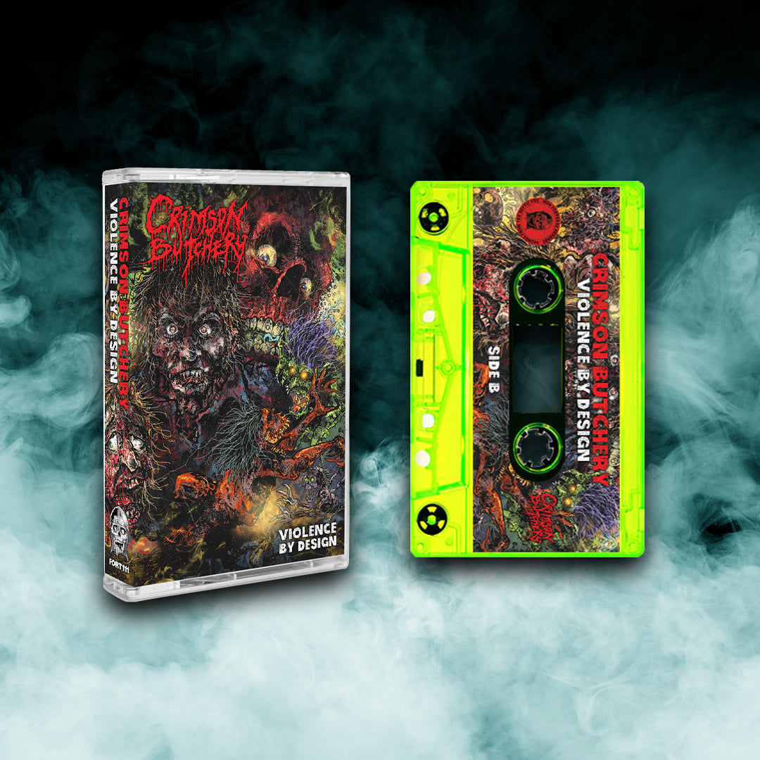 Crimson Butchery - Violence by Design (Tape)
