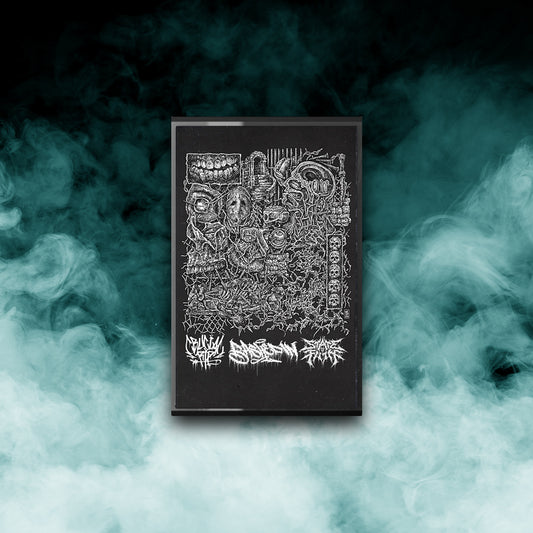 Crucial Rip / State of Filth / Bashed In - Forensick Malpractice (Tape)