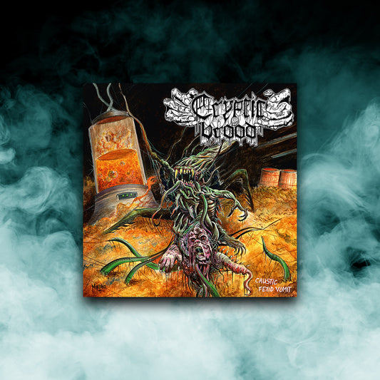 Cryptic Brood - Caustic Fetid Vomit (7" vinyl)