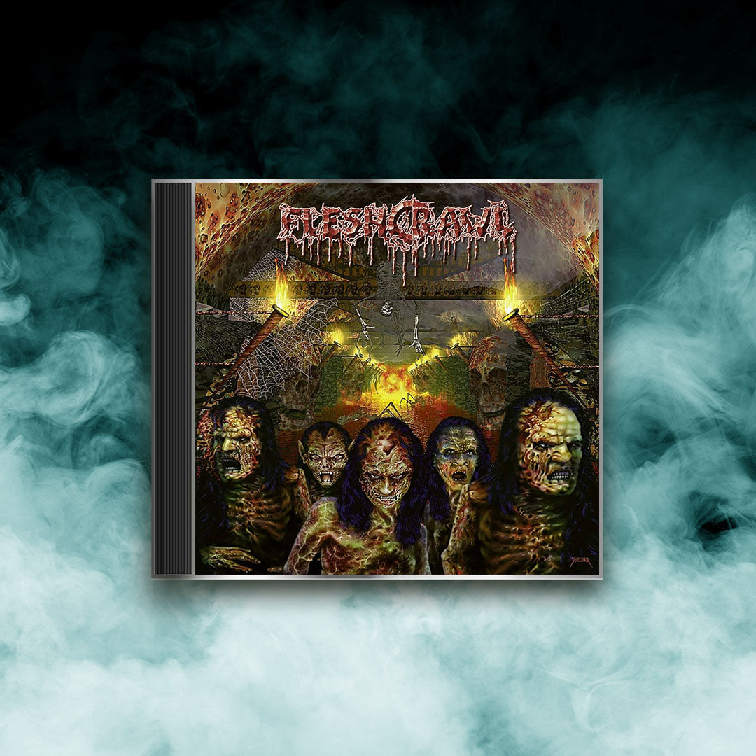 Fleshcrawl - As Blood Rains from the Sky... (CD)