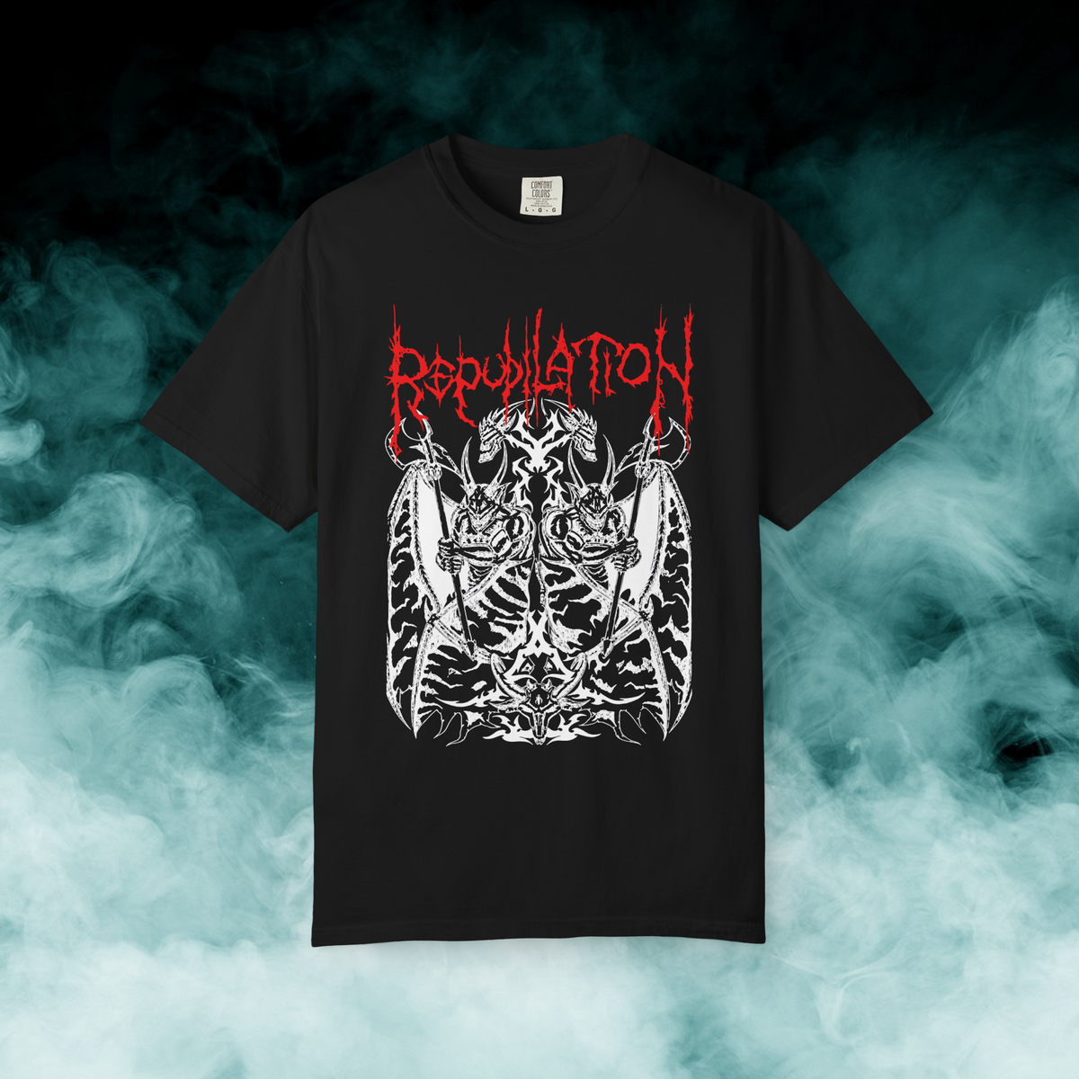 Repudilation - Barbaric Decimation Short Sleeve T-shirt (Merch) PRE-ORDER