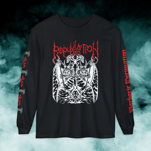 Repudilation - Barbaric Decimation Long Sleeve T-shirt (Merch) PRE-ORDER