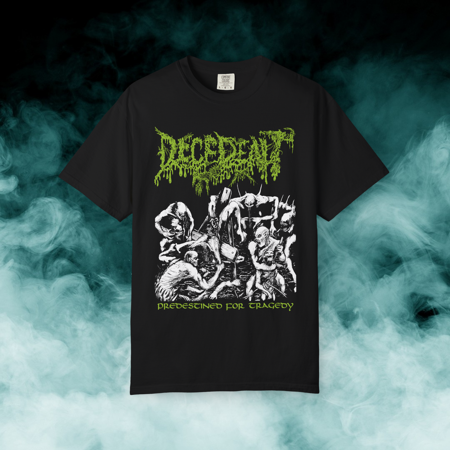 Decedent - Predestined For Tragedy Shortsleeve T-shirt (Merch) PRE-ORDER