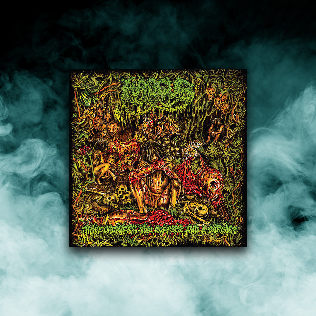 Haggus - 3 Cadavers, 2 Corpses, and a Cadaver (7" vinyl)