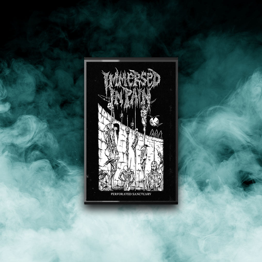 Immersed in Pain - Perforated Sanctuary (Tape)