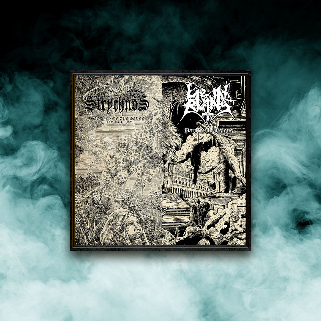 Lie in Ruins / Strychnos - Paralyzing Visions / Theodicy of the Seven Mile Scythe (12" Vinyl)
