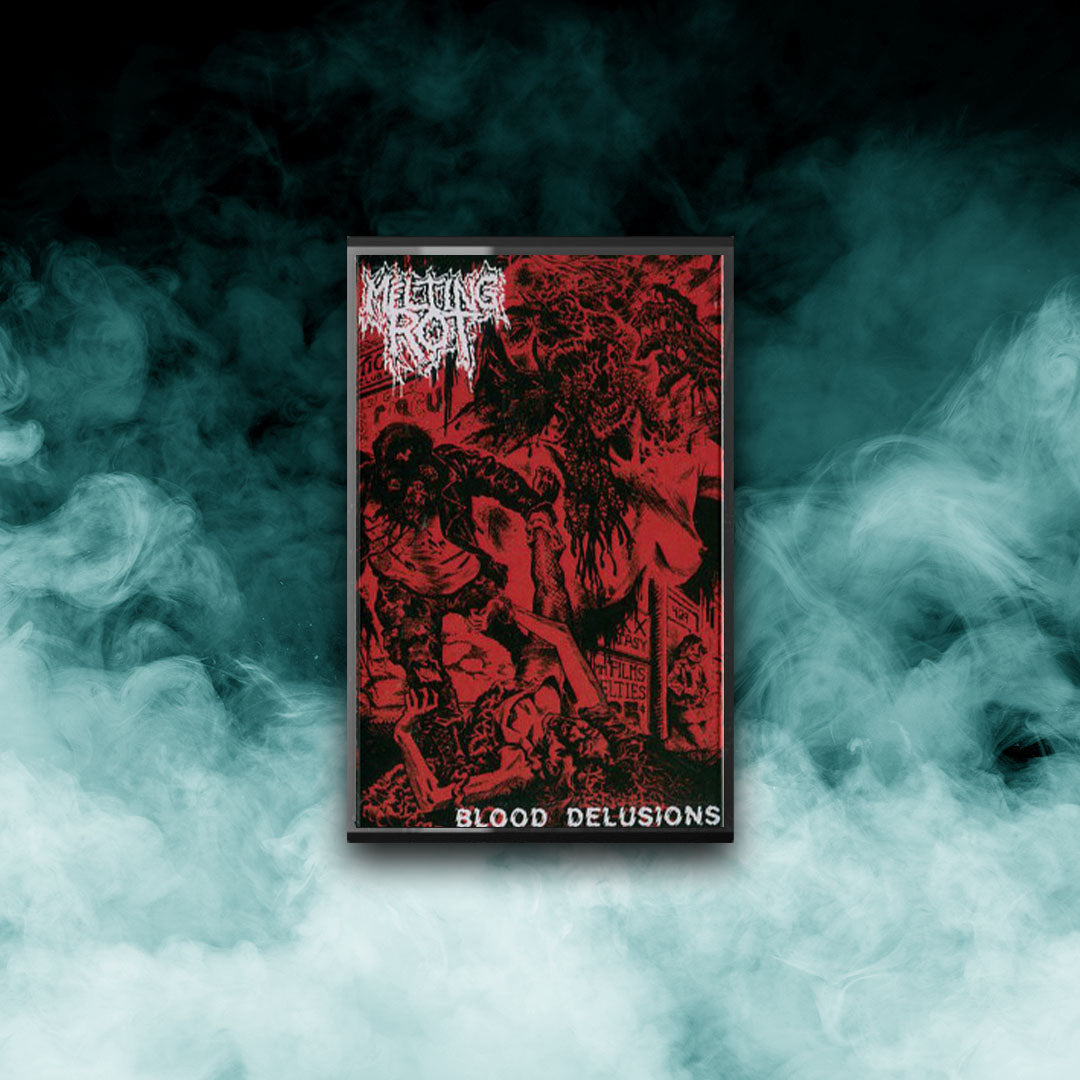Melting Rot - Blood Delusions (Tape)