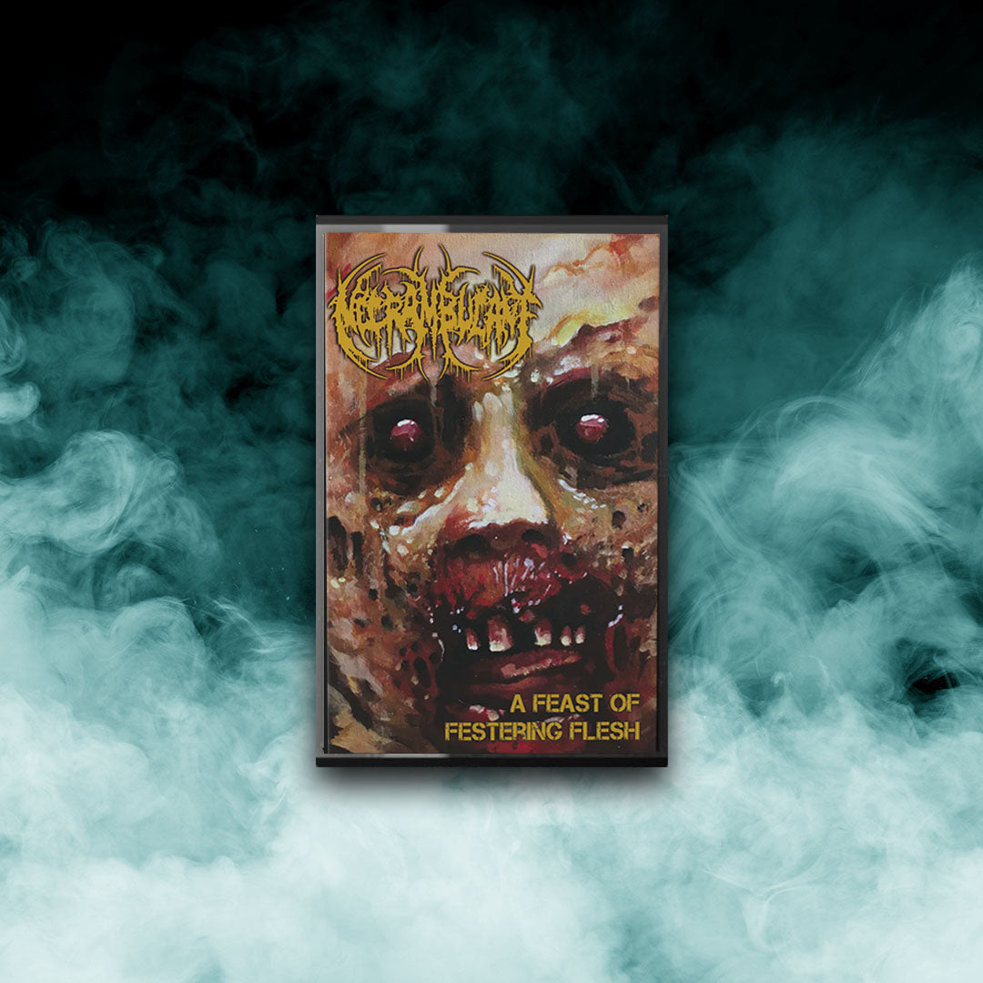 Necrambulant - A Feast of Festering Flesh (Tape)