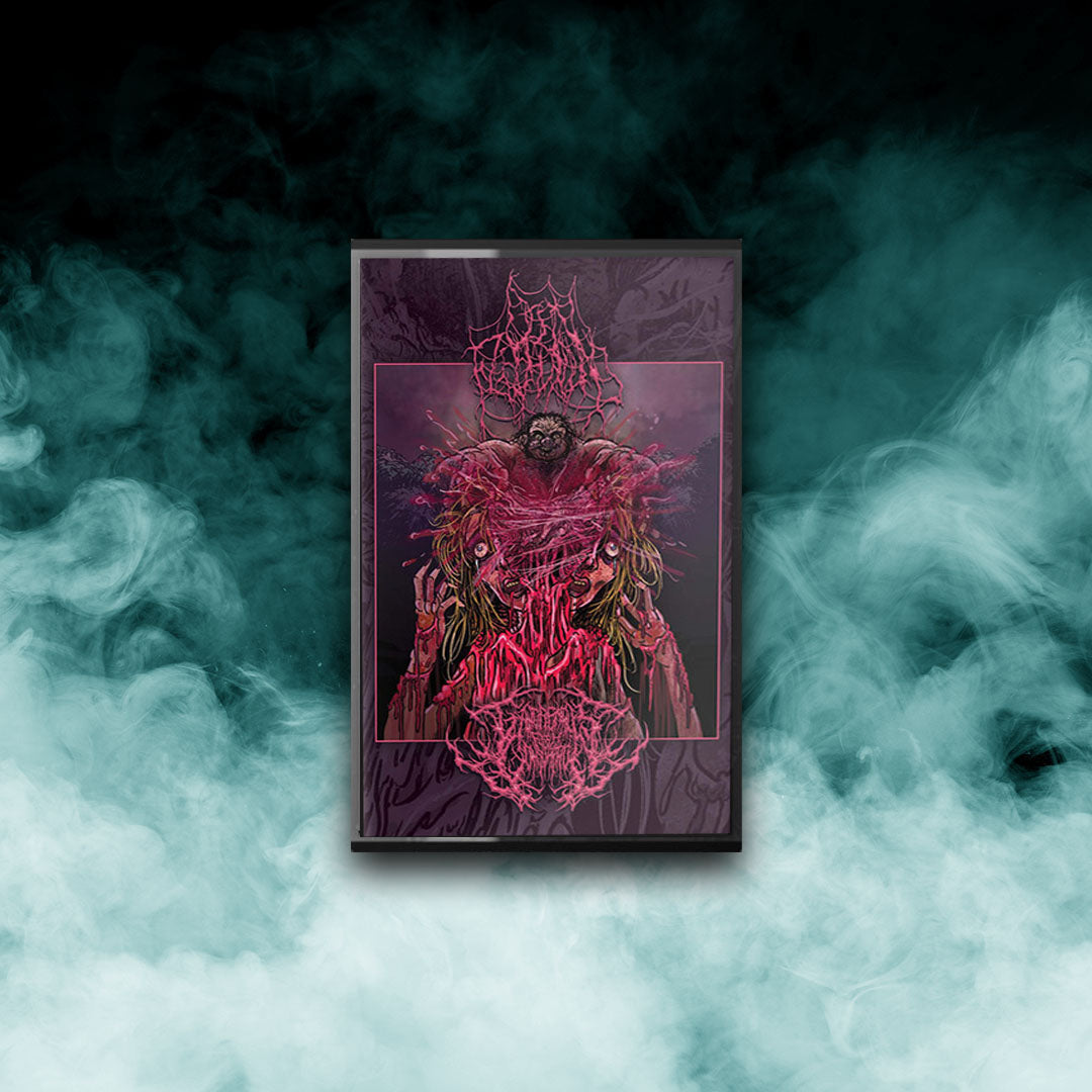Open Flesh Wound / Gangrenous Flesh Consumption - Split Down the Middle (Tape)