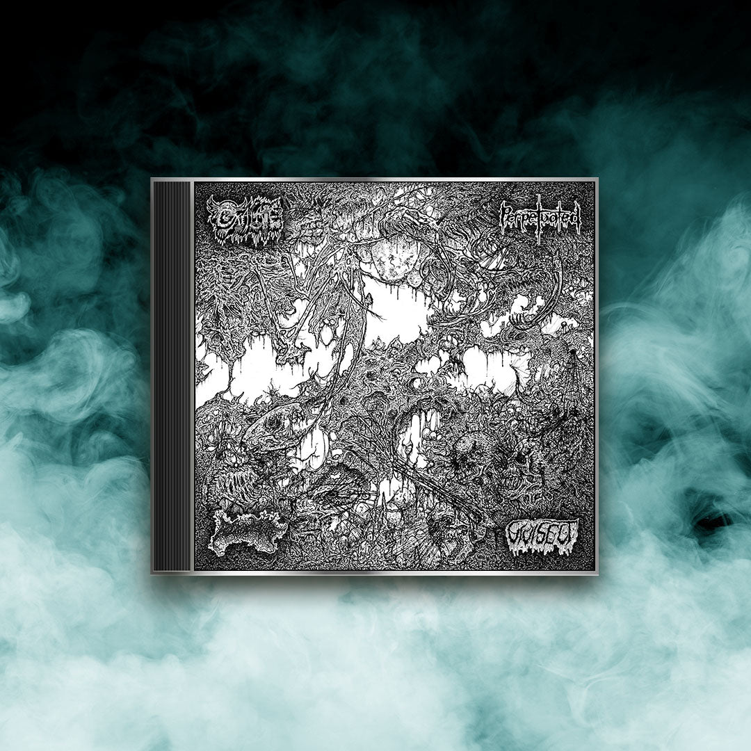 Oxalate / Perpetuated / Blood Spore / Vivisect - 4 way split (CD)