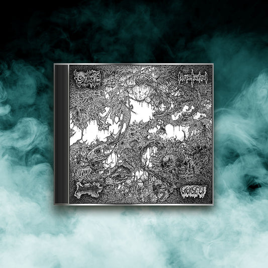 Oxalate / Perpetuated / Blood Spore / Vivisect - 4 way split (CD)