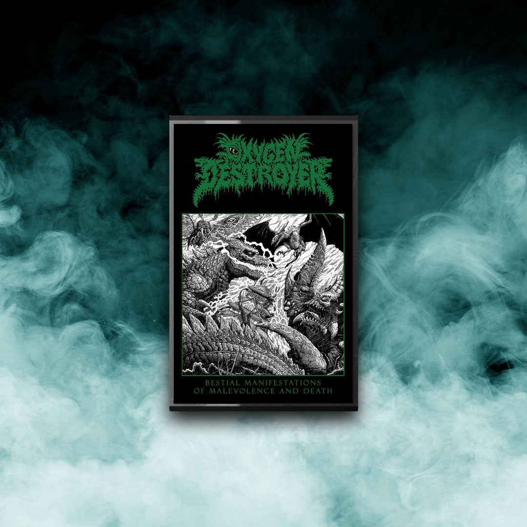 Oxygen Destroyer - Bestial Manifestations of Malevolence and Death (Tape)