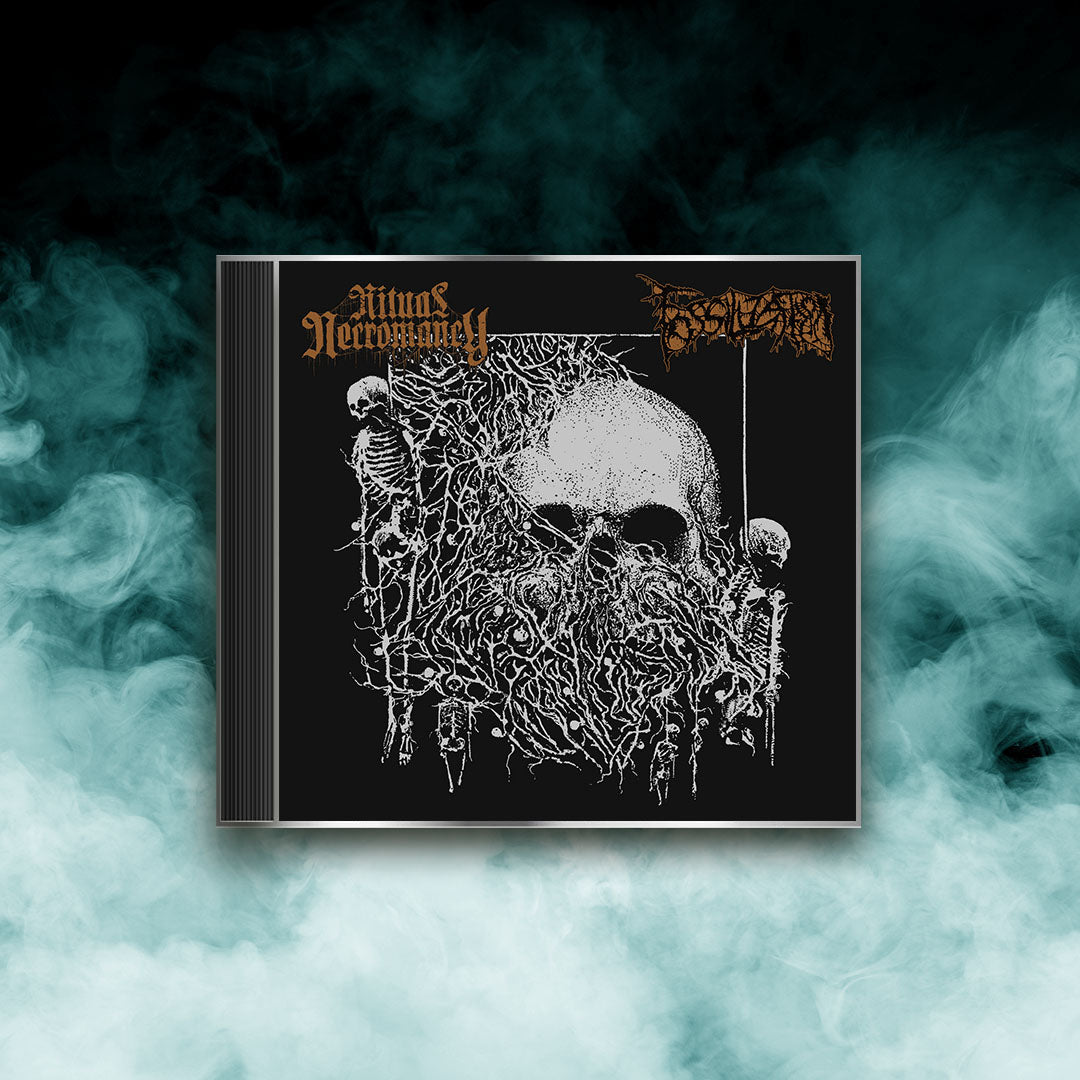 Ritual Necromancy / Fossilization - Split (CD)