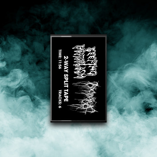 Seeping Protoplasm / Nyctophagia - Split	 (Tape)