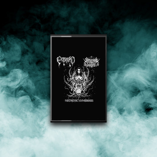 Podridao / Sepulchral Whore - Necrotic Symbiosis (Tape)
