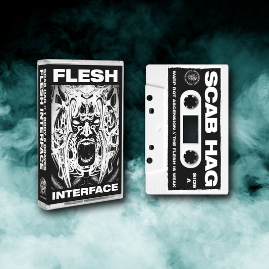 Scab Hag / 1 Body 6 Graves - Flesh Interface (Tape)